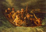 Mihaly Munkacsy Lifeboat Spain oil painting artist